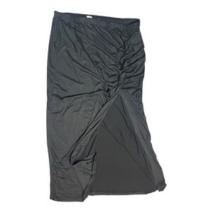 Plus Size Black Maxi Skirt Size 3X